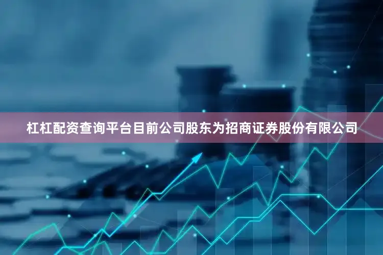 杠杠配资查询平台目前公司股东为招商证券股份有限公司